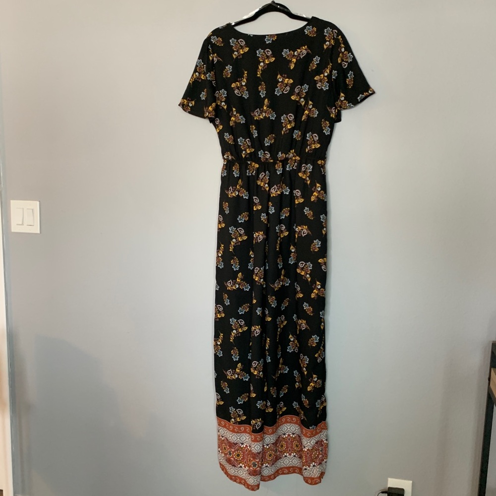 Francesca’s Floral Jumpsuit - Picture 2 of 16